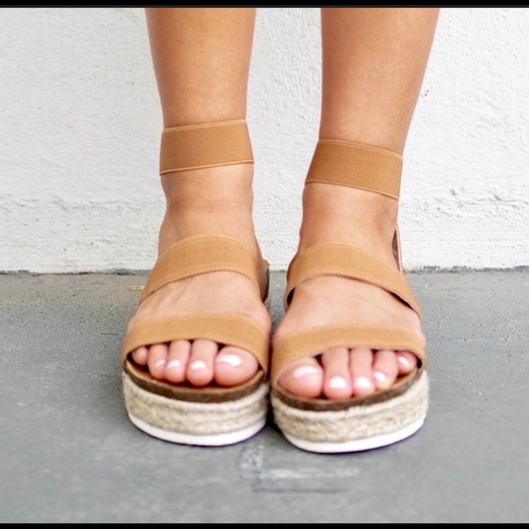 ❤️New Trend❤️🎉Platform Espadrille Wedge Sandals🎉 - Picture 5 of 7